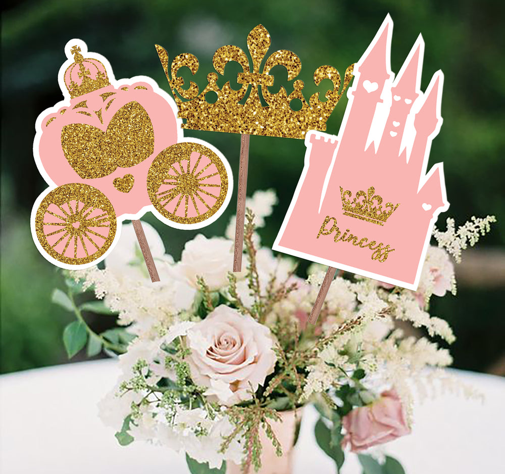 Birthday Party Royal Baby Shower Centerpiece Ideas Girl Birthday