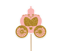 Princess Theme Birthday Cake Decor | Baby Girl Birthday Cake Topper