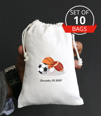 Sports Theme Party Favor Bags