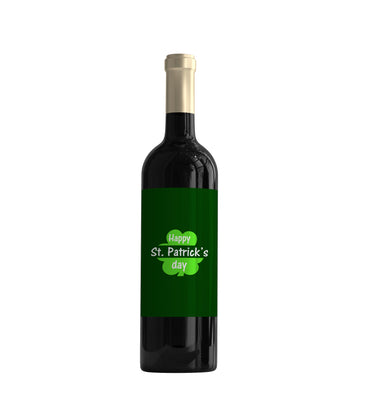 St Patrick's Day Party Favors | Wine Bottle Labels