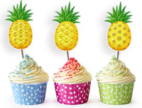 Aloha Party Cupcake Topper | Hawaiian Baby Shower Cake Decorations