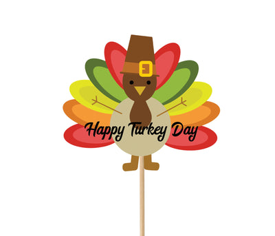 Thanksgiving Cake Topper