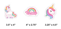 Birthday Cupcake Decorations | Unicorn Happy Birthday Cupcake Topper