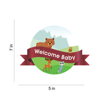 Woodland Baby Shower Cake Decorations