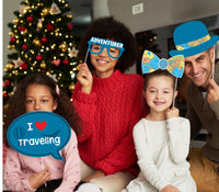 Adventure Awaits Travel Theme Birthday Party Photo Props Set