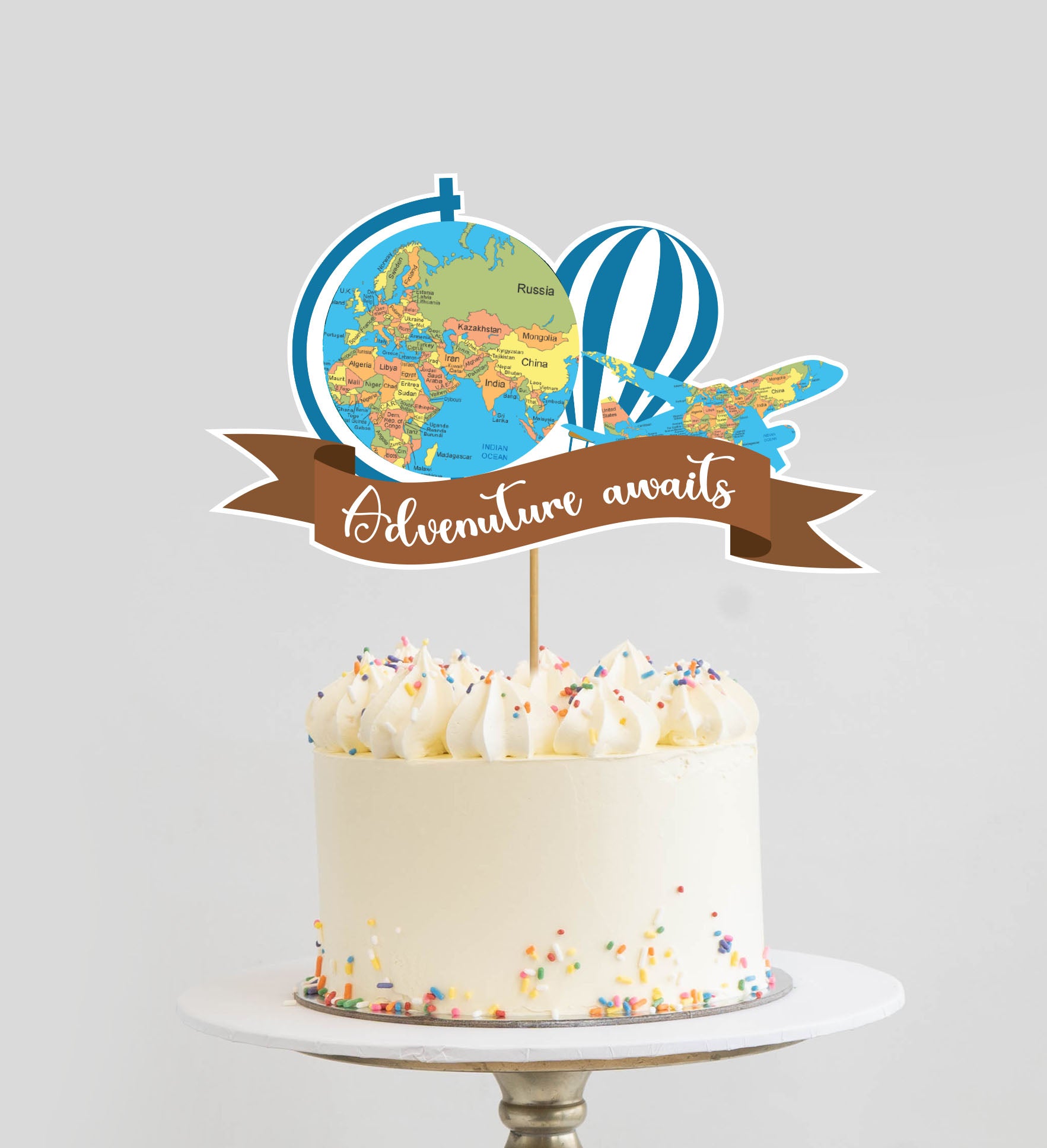 Travel Themed Cake – Mannarinu