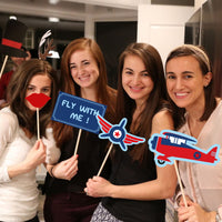 Airplane Photo Booth Props