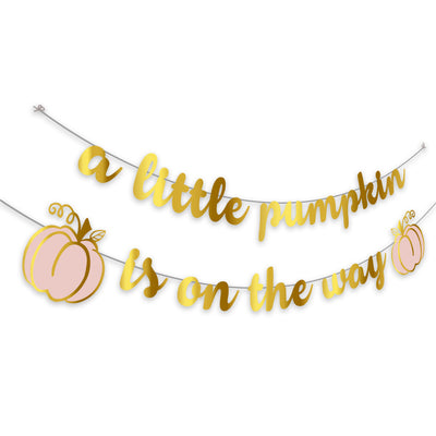 Baby Shower Party Supplies | Little Pumpkin Baby  Shower Banners