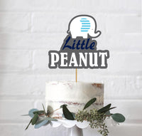 Elephant Themed Baby Shower Cake Topper