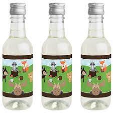 Woodland Birthday Party | Woodland Wine Bottle Labels