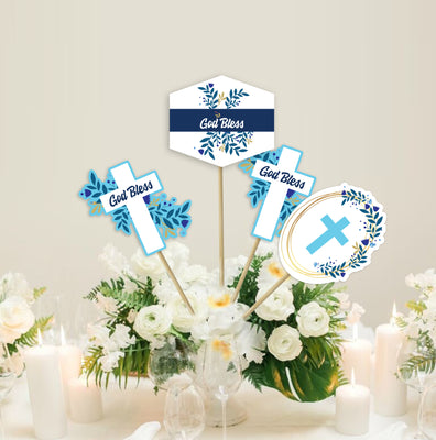 Baptism Centerpieces Ideas | Baptism Centerpieces