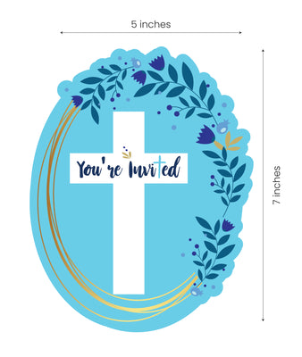 Baby Boy Baptism Invitations | Ideas for Baptism Invitations