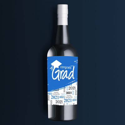 Graduation Wine Label | Party Supplies For Graduation