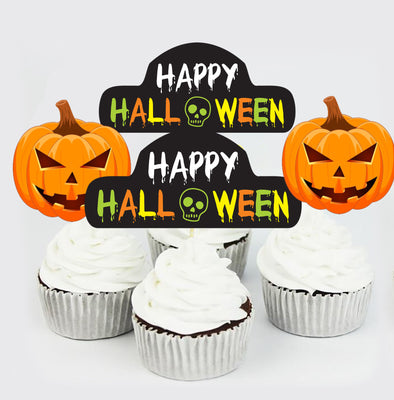 halloween cupcake toppers