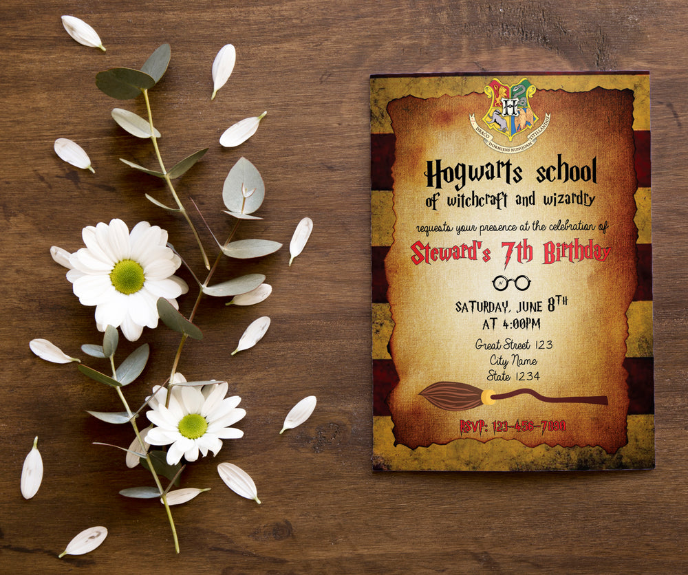 Harry Potter Birthday Invitations | Harry Potter Birthday Party Ideas – partiesandsupplies harry-potter-birthday-invitations-harry-potter-birthday-party-ideas-partiesandsupplies