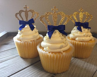 Prince Boy Theme Cupcake Topper
