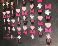 Minnie Mouse Party Ideas | Minnie Mouse Garland