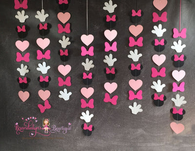 Minnie Mouse Party Ideas | Minnie Mouse Garland