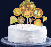 Safari Baby Shower Cake Decorations | Safari Cake Topper