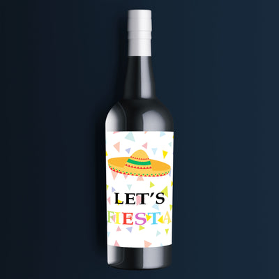 Cinco De Mayo Party Theme | Cinco de Mayo Wine Label