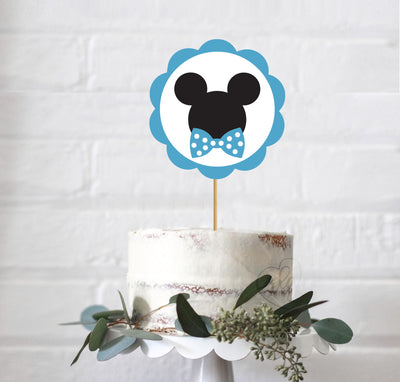 Micky Mouse Party Decorations | Boy Baby Shower Cake Decors