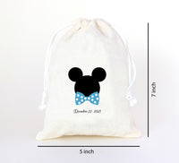 Mickey Mouse Baby Shower Bag Ideas | Baby Shower Favor Bags for Boy