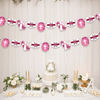 Girl Baptism Garland | Baptism Party