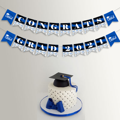 Party Supplies for Graduation | Class of 2021 Banner