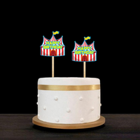 Carnival Cake Decorations | Circus Themed Birthday Cake Topper