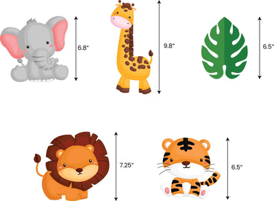 Jungle Theme Birthday Centerpiece | Birthday Party Table Decoration