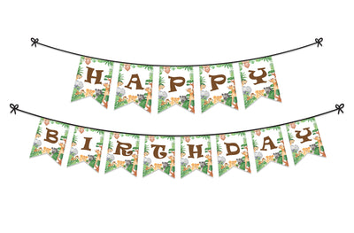 Safari Party Theme Ideas | Boy Birthday Banner Ideas