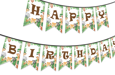 Safari Party Theme Ideas | Boy Birthday Banner Ideas