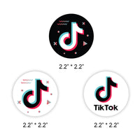 Tik Tok Cupcake Toppers | Tik Tok Theme Birthday Party Table toppers