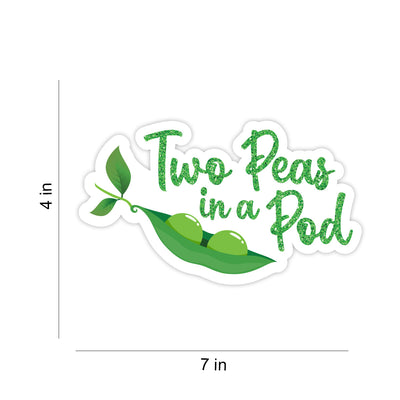 Two Peas in a Pod Cake Topper