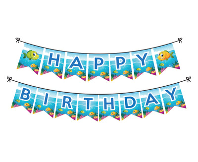 Under The Sea Decorations For Birthday Party - Banner