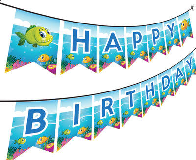 Under The Sea Decorations For Birthday Party - Banner