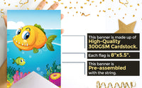Under The Sea Decorations For Birthday Party - Banner