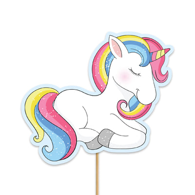 Unicorn Cake Toppers