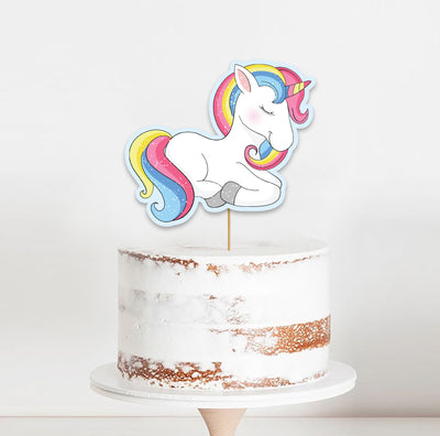 Unicorn Cake Toppers