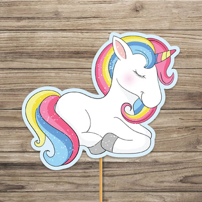 Unicorn Cake Toppers