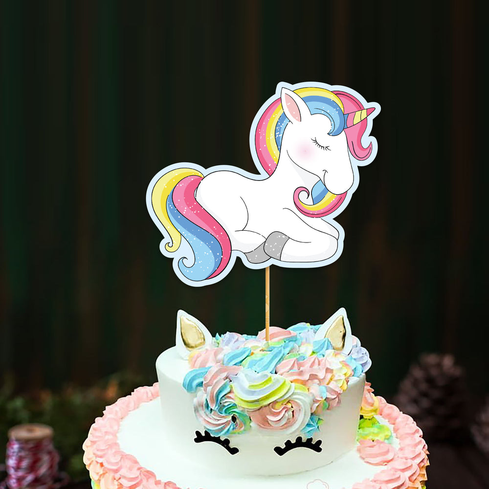 Unicorn Cake Toppers