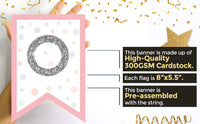 Unicorn Birthday Party One High Chair Banner