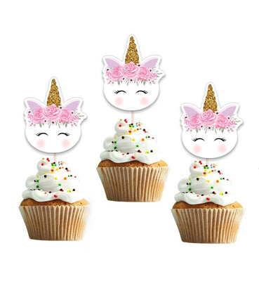 Baby Shower Cupcake Ideas | Unicorn Cake Decorations