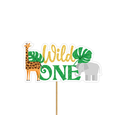 Animal Birthday Cake Topper | Jungle Birthday Cake Decorations