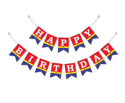 Wonder Woman Birthday Party Decoration