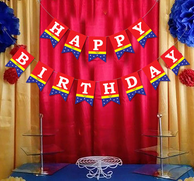 Wonder Woman Birthday Party Decoration